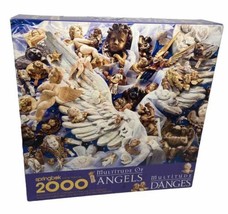 Springbok Jigsaw Puzzle Multitude of Angels by Hallmark Cards 2000 pieces - $23.96