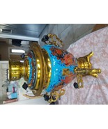 Russian Authentic Tula Electric Samovar 3 liter  Hand Painted Hohloma st... - $395.01