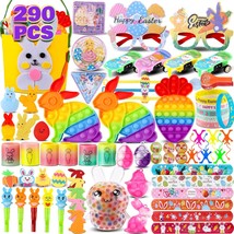 290PCS Easter Party Favors for Kids Fidget Toys Packs Bulk Toys for East... - $35.09