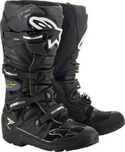 Alpinestars Mens Tech 7 Enduro Drystar Boots Black/Grey 7 - £383.57 GBP