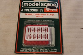 HO/OO Scale Pritchard Model Scene, Package of Traffic Cones, Small &amp; Lar... - £14.67 GBP