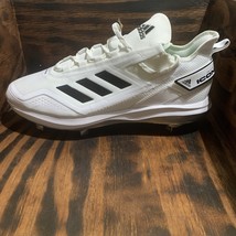 New Adidas Icon 7 Boost Baseball Metal Cleats White Black Mens Size 15 G... - $984.56 MXN
