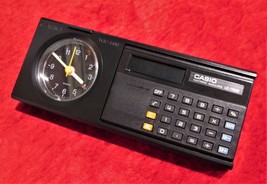 Vintage Rare CASIO TQC-500 Analogic Alarm Clock with LCD Calculator  - N.O.S. - £78.21 GBP