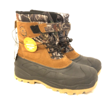 Ozark Trail Mossy Oak Boots Men Size 13 Brown 3M Thinsulate Water Resistant NEW - £27.12 GBP