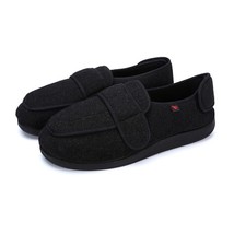 Middle-aged  elderly extra-large walking suede soft shoes widened to adjust high - £63.91 GBP