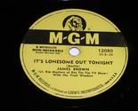 James Brown It&#39;s Lonesome Out Tonight The White Buffalo 78 Rpm Record MG... - $24.99