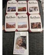 MARK TWAIN Book of the Month Club Edition Lot (6) Hardcovers w/Dustjacke... - £22.30 GBP