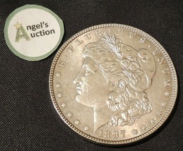 1887 P Morgan Dollar AA20-7523 Vintage    - £78.72 GBP
