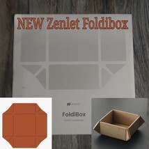 ZENLET Foldibox Magnetic Auto Forming Food grade Silicone Box Maple Orange  NEW - £26.29 GBP
