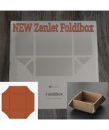 ZENLET Foldibox Magnetic Auto Forming Food grade Silicone Box Maple Oran... - $32.90