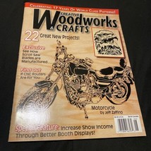 Creative Woodworks Crafts Magazine With Patterns Motorcycle 2007 - £9.19 GBP