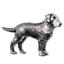 Spilla Labrador Lab Retriever Pet cane da lavoro Spilla in peltro di AR Brown - £6.95 GBP