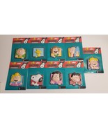 Vtg Peanuts Snoopy Charlie Brown Lucy Christmas ornaments set of 9 Adler... - $99.99