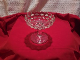 Fostoria  Glass Co. &quot;American&quot;  4 1/2 x 4 1/2&quot; Compote for Jelly (or candy) - £3.87 GBP