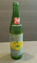 Three (3) Bottles 1973 Notre Dame 7UP Fighting Irish National Championship - $12.86