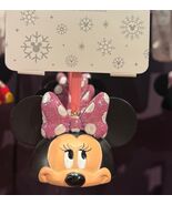 Disney Parks Minnie Mouse Ear Hat Christmas Ornament - $49.99