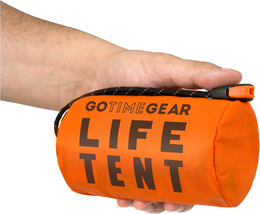 Survival Life Tent • 2 Person Mylar Emergency Shelter Tube Tent + Paracord  - $29.15