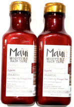 2 Bottles Maui Moisture Hair Care Strength Anti Breakage Agave Shampoo 13 oz. - £23.48 GBP