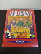 Stir Crazy The Dinner Party Game / Fun Mexican Cooking Game Sealed NIB - £7.10 GBP