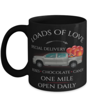 Loads of Love-shirt, black Coffee Mug, Coffee Cup 11oz. Model 60055  - £18.33 GBP