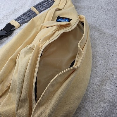 KAVU Rope Sling Crossbody Bag Yellow Adjustable Item image 12