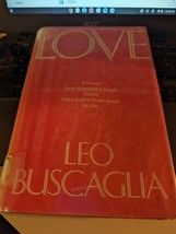 Love by Leo Buscaglia Hardcover LARGE PRINT  ISBN 0816145113 - $92.53 MXN