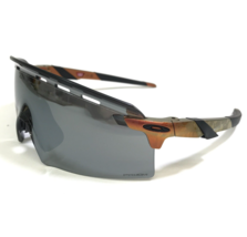 Oakley Sunglasses OO9235-1239 Encoder Strike Matte Black Orange Prizm 24k Lenses - $252.23