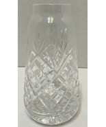 Vintage Royal Doulton English Cut Glass Crystal Bud Vase 5 inches - £31.39 GBP