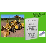 John Deere 210LE Landscape Loader (SN –888003) Diagnostic OP. Test Manual - $23.74