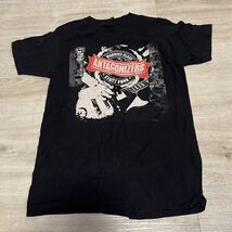Antagonizer ATL Men’s Shirt Size M Black Anti Heroes Noi!se Yellow Stitches - $12.90