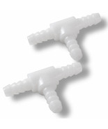 2-Pack Male-Male-Male 3-way Barbed 1/4 Inch Fitting for LeLuv Vacuum Pum... - $10.29