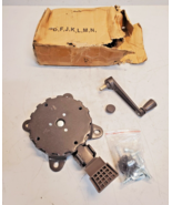 Black Floor Mount Swivel Lock With Foot Release D,F,J,K,L,M,N - $42.13 CAD