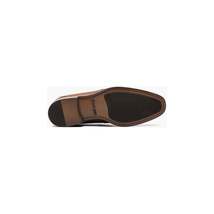 Stacy Adams Kaylor Moc Toe Bit Slip On Leather Dress Shoes Cognac 25572-221 image 4