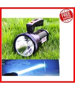 Portable Waterproof Flashlight - 16 Hour Rechargeable LED for Outdoor Ad... - $891.94 MXN