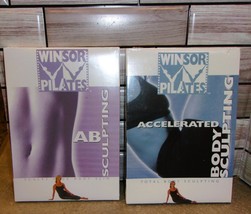 Winsor Pilates 3 DVD Lot - AB Sculpting, Accelerated and Bun &amp; Thigh - £18.66 GBP
