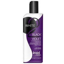 White 2 Black Violet Devoted Creations Black Bronzing Tanning Lotion 8.5 oz - $21.42