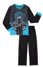 Black Panther Marvel Fleece Pajamas Sleepwear Set Boys 4-5, 6-7, 8 Or 10-12 Nwt - £15.55 GBP+
