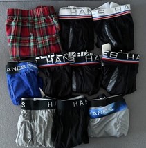 Hanes lot 10 pairs boxers M men&#39;s mixed styles x-temp comfortblend suppo... - $39.99