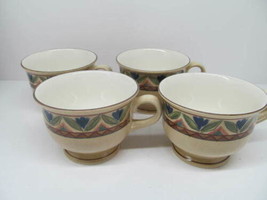 Mikasa Potters Touch Sausalito Footed Cups bundle of 4 EUC - £16.07 GBP
