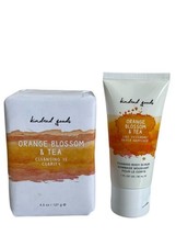 Kindred Goods Orange Blossom &amp; Tea Bath Soap 4.5 oz and Body Scrub 1 fl ... - $23.75