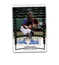 2014 Leaf Perfect Game Showcase Auto Black Hunter Stovall #A-HS1 Auto - £2.35 GBP