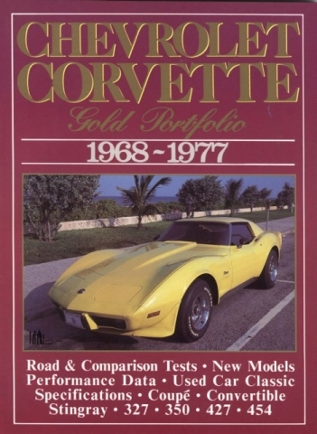Primary image for 1968-1977 Corvette Book Chevrolet Corvette:Gold Portfolio