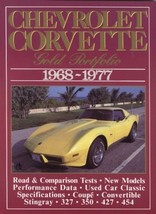 1968-1977 Corvette Book Chevrolet Corvette:Gold Portfolio - £34.41 GBP