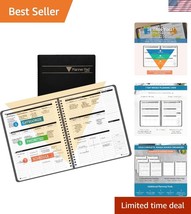 Black Cover 2025 Weekly Planner with 3-Year Planning System - Sleek Design - $15.00