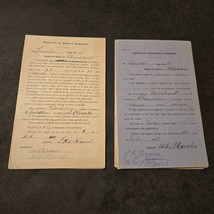 1900s Application for Rank of Knighthood Knights of Pythias Chandler Okl... - $296.95