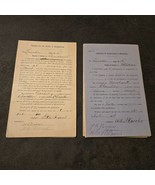1900s Application for Rank of Knighthood Knights of Pythias Chandler Okl... - $5,558.92 MXN