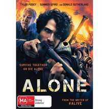 Alone DVD | Tyler Posey | Region 4 - £14.19 GBP