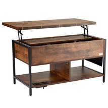 VEVOR Coffee Table, Lift Top Coffee Table with Fabric Storage Bag, Small... - $4,105.40 MXN