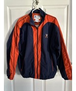 University of Virginia UVA Cavaliers Pullover Windbreaker Russell Athlet... - £18.05 GBP