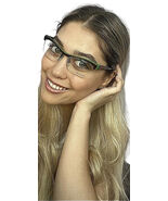 New ALAIN MIKLI A 02017 M0JM 52mm Semi-Rimless Cat Eye Women's Eyeglasse... - $229.99
